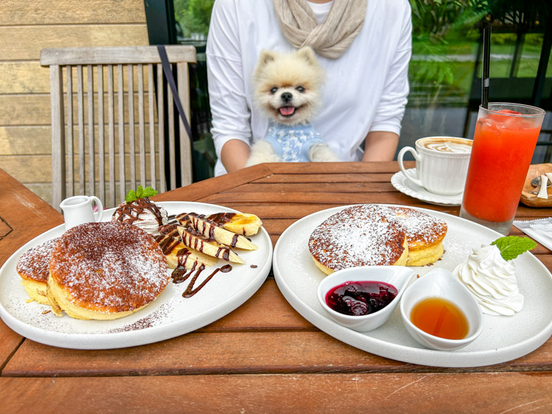 シカモア・カフェのパンケーキ