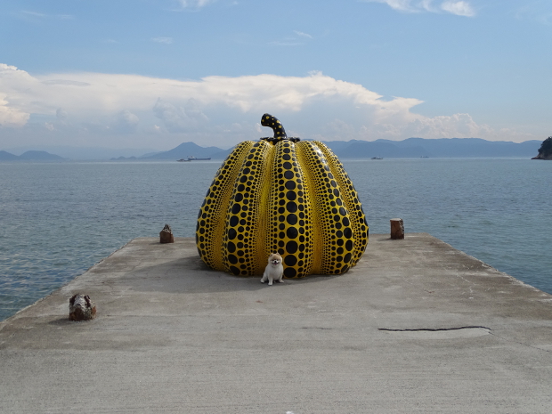 直島 黄色いかぼちゃ