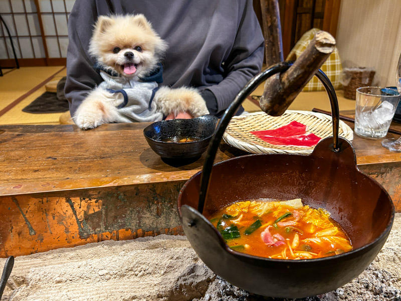 秘境冒険民宿 山人砦 夕食