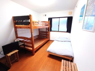 【ペット同伴可】2段＋シングル・1名〜3名・トイレシャワ