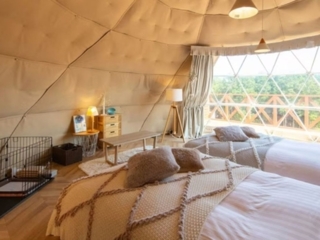 【ペット可】グランシアドーム＜TypeA＞6Mドーム・温泉付