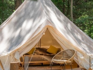 【ワンちゃんと泊まれる】グランピングテント