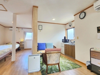 1日1組限定 バス・トイレ付ワンルーム