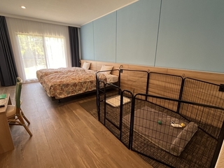 【ドッグルーム】わんちゃんと一緒にリゾート滞在！