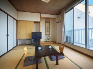 【本館 1〜4名】バストイレ無＜海側＞（禁煙）