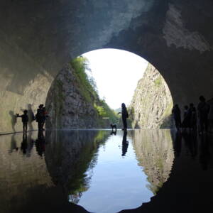 清津峡渓谷トンネル