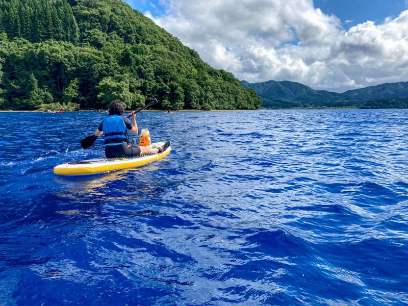 田沢湖SUP