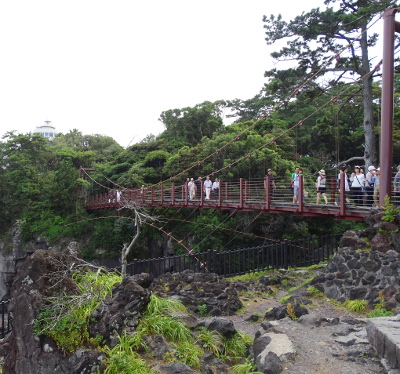 城ヶ崎海岸　門脇吊橋