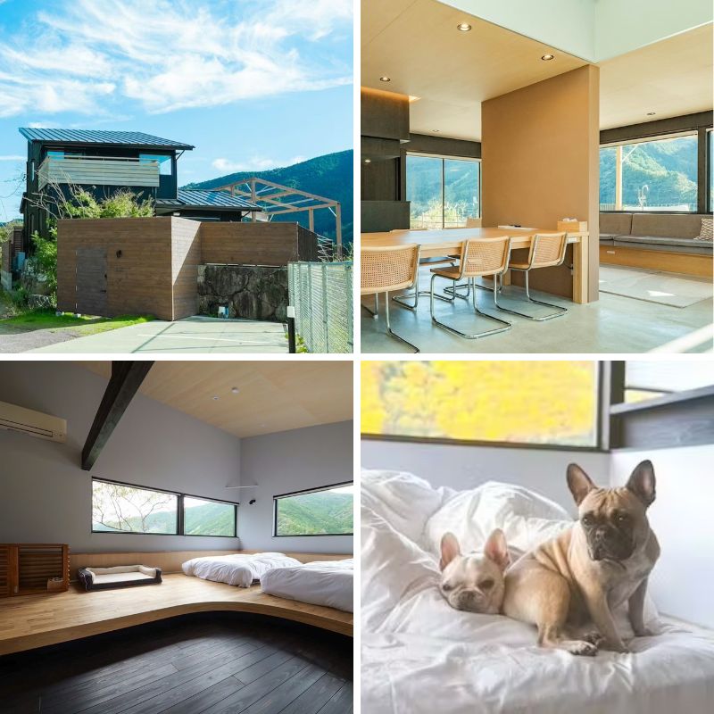 仁淀川沿いにある貸切ヴィラ