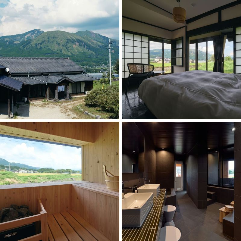 阿蘇山ビューサウナ付き古民家