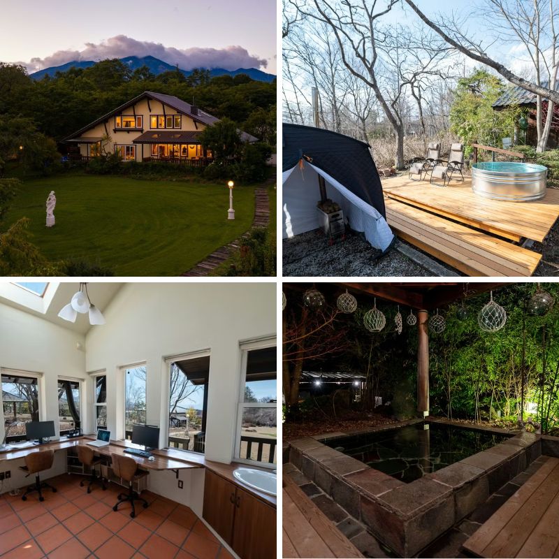 贅沢に敷地を貸し切れる一棟貸の宿