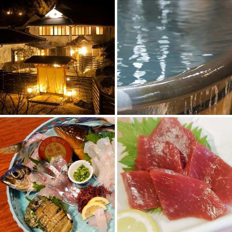 新鮮な九州の魚介類と肉料理が自慢の宿