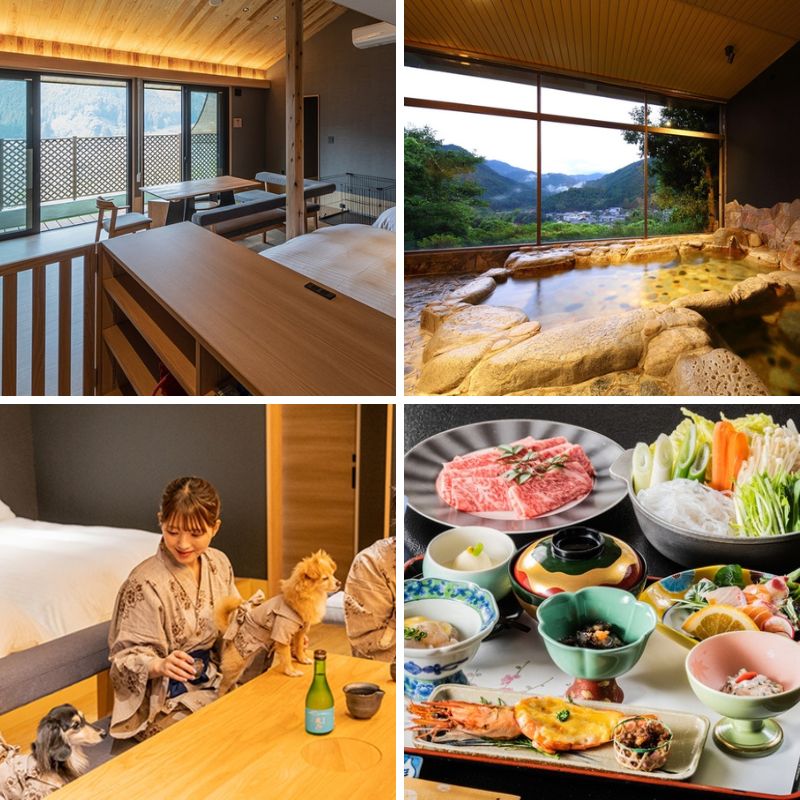 古湯温泉のぬる湯を楽しめる宿