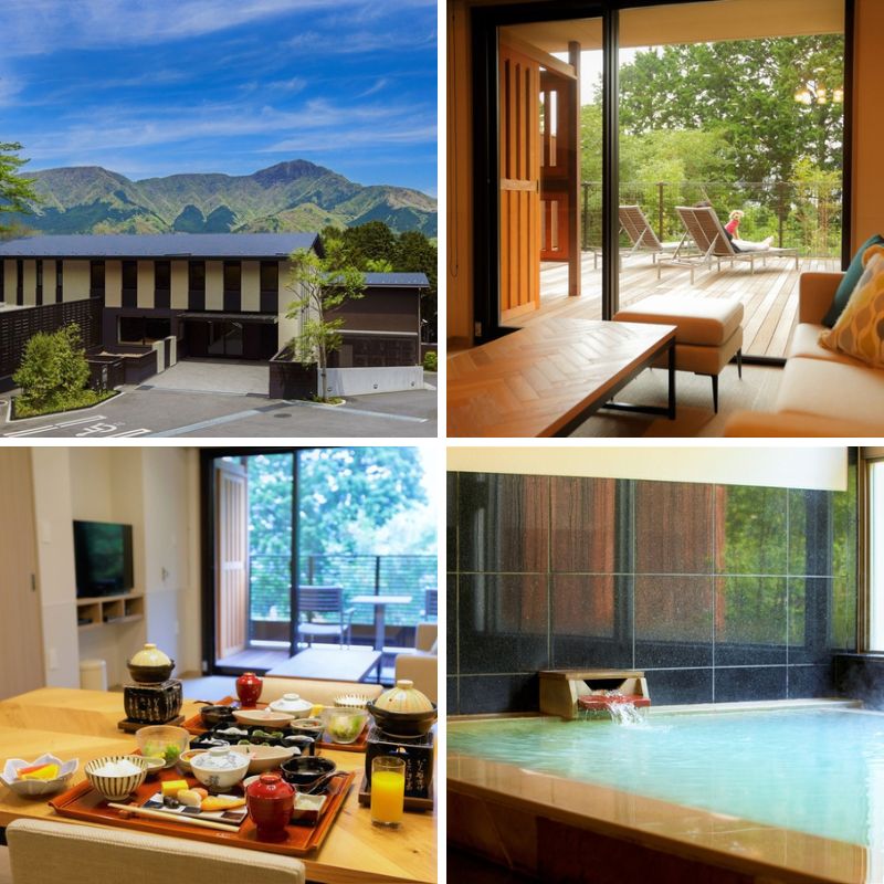 白濁の温泉があるレジーナリゾート