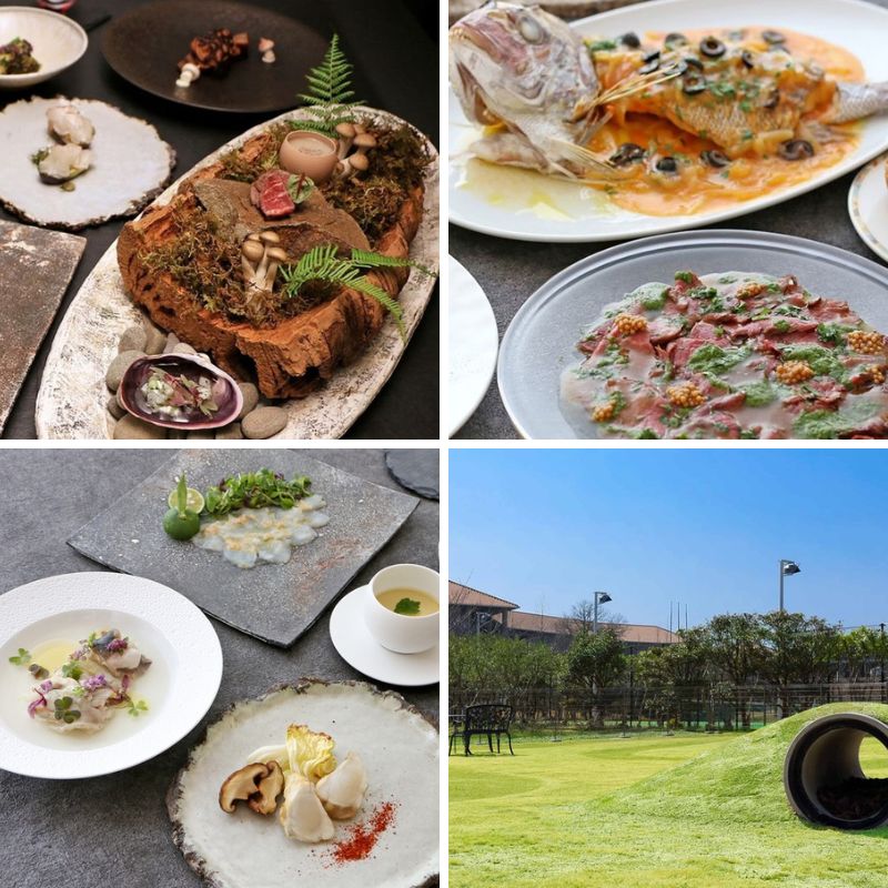 美食体験が自慢の宿