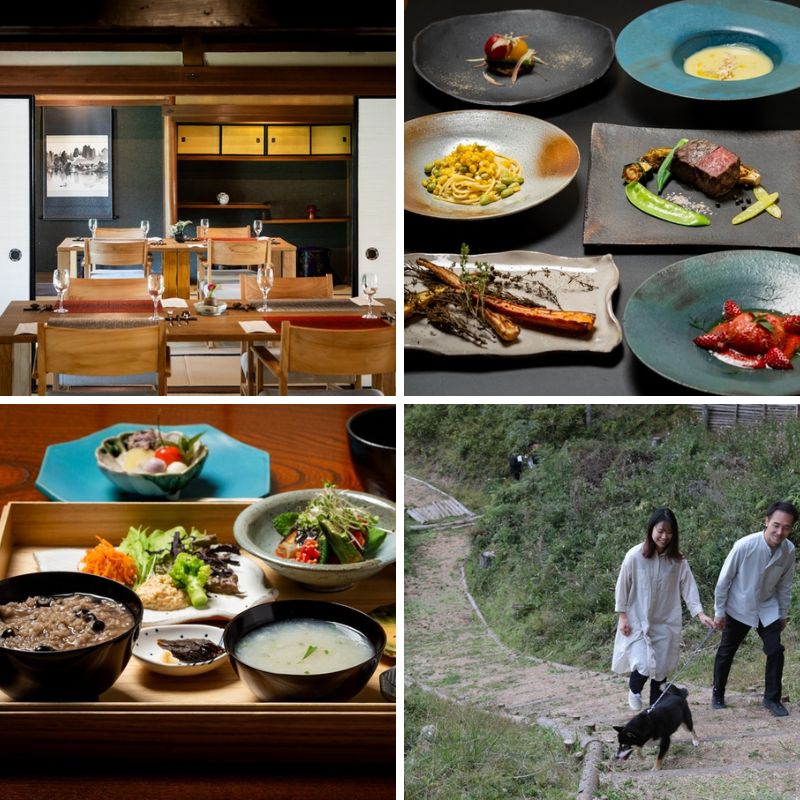 古民家をリノベしたオーベルジュ