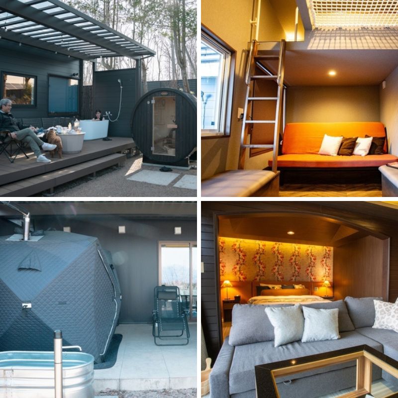 ヴィラ型グランピング施設