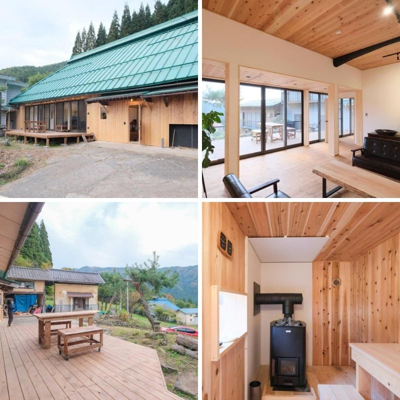 高山村にある一棟貸切の宿