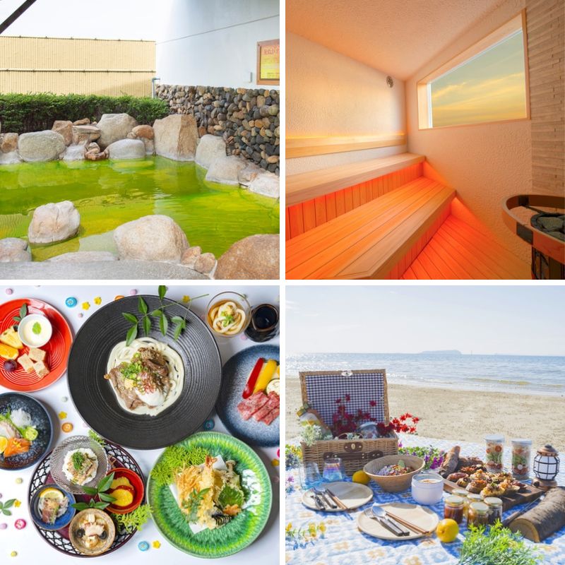 お庭・お外・お風呂を楽しむホテル