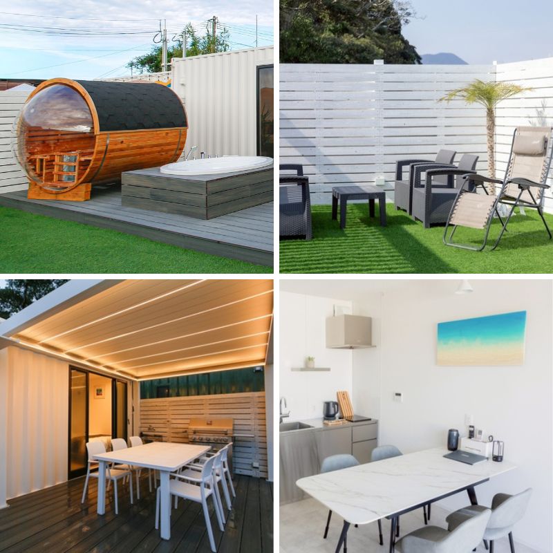 青島エリアにある貸別荘