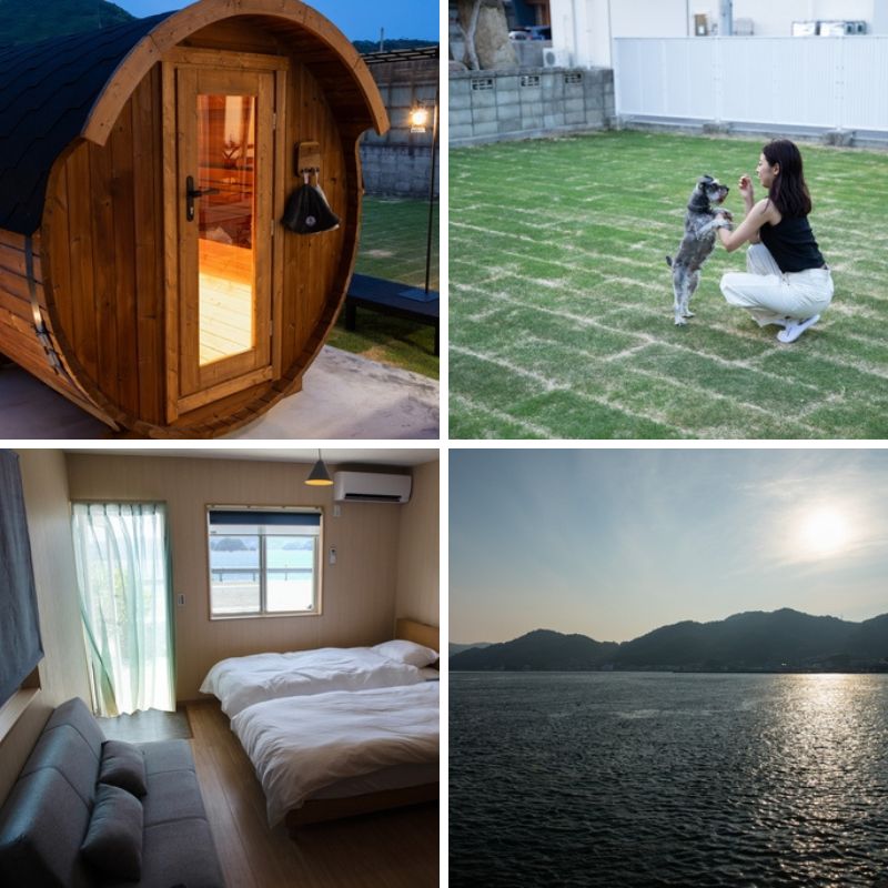 しまなみ海道の伯方島にある宿