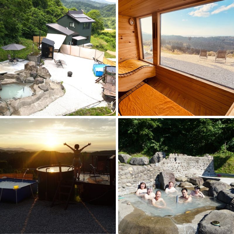 サウナ・水風呂付きのととのい宿