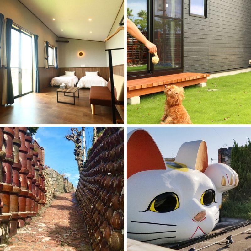 常滑にあるドッグラン付きコンテナハウス