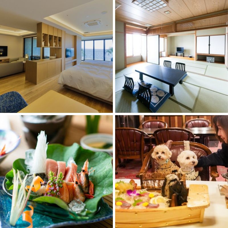 全ての客室から三河湾が見える宿