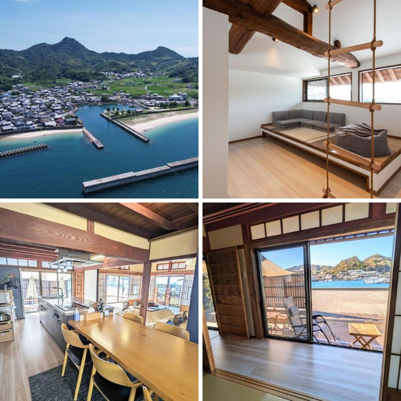 愛媛北条の海辺の貸別荘