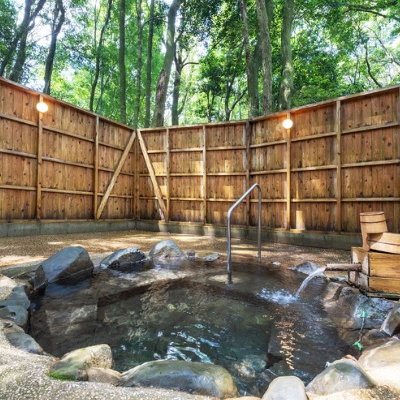 静かな山奥にある温泉宿