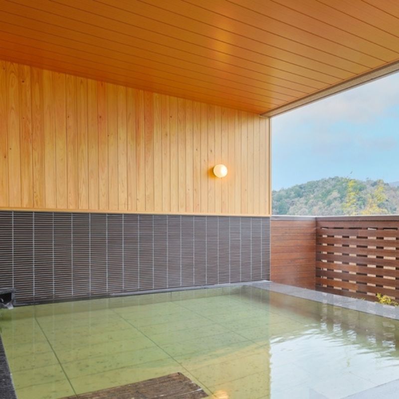 ラジウム温泉の宿